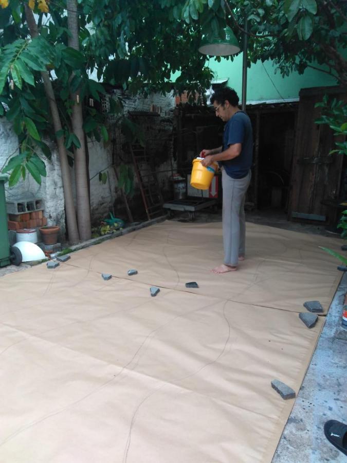 Hospedagem domiciliar Quarto Em Casa Atelie Com Sol No Quintal *